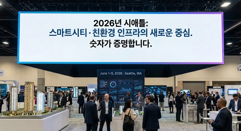2026년 시애틀: 스마트시티·친환경 인프라의 새로운 중심, 전시 현장